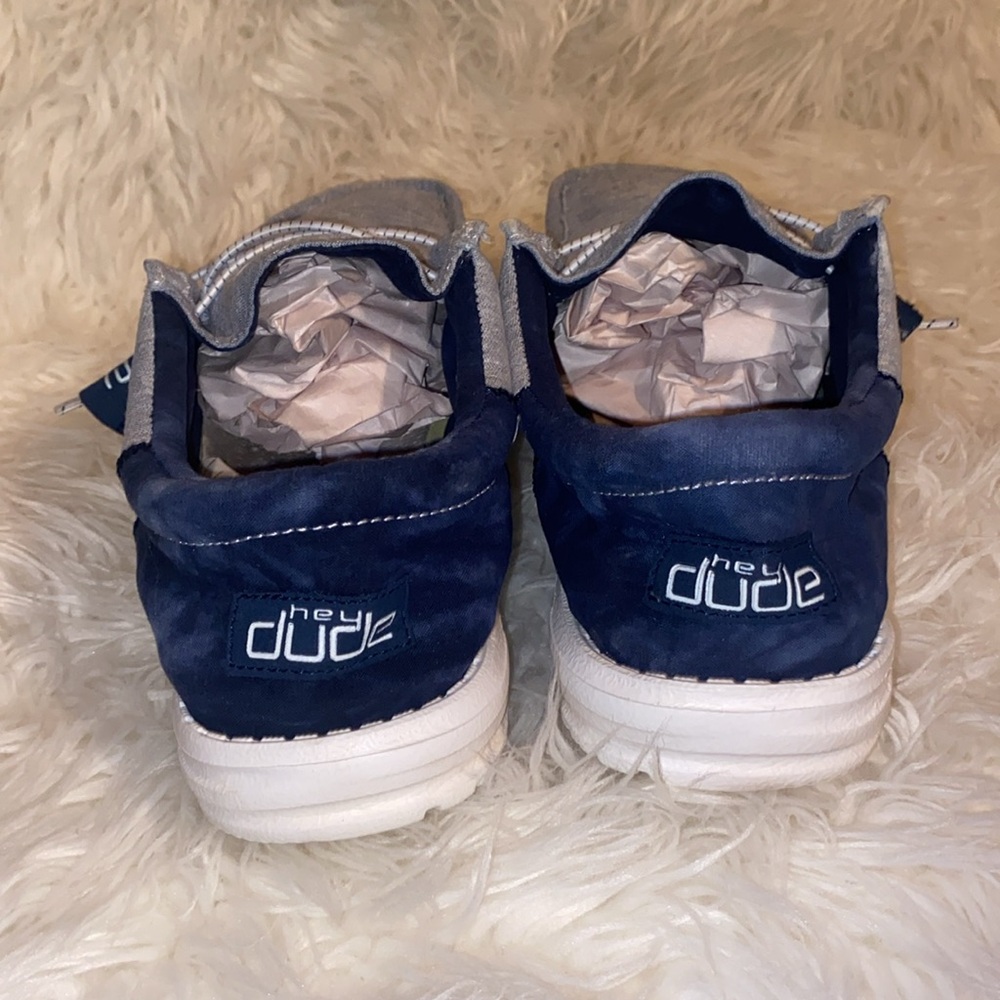 Hey Dude Blue Casual Shoes - Picture 3 of 5